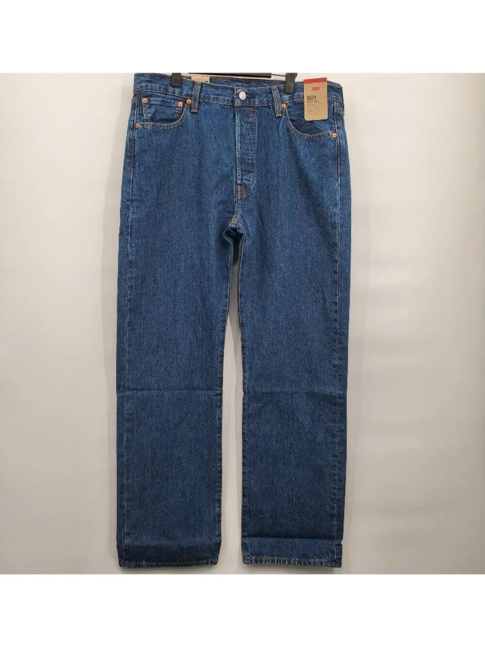 Levi's 501 Original Straight Leg Fit Jeans Denim Pants Men Size 36 x 32 NWT